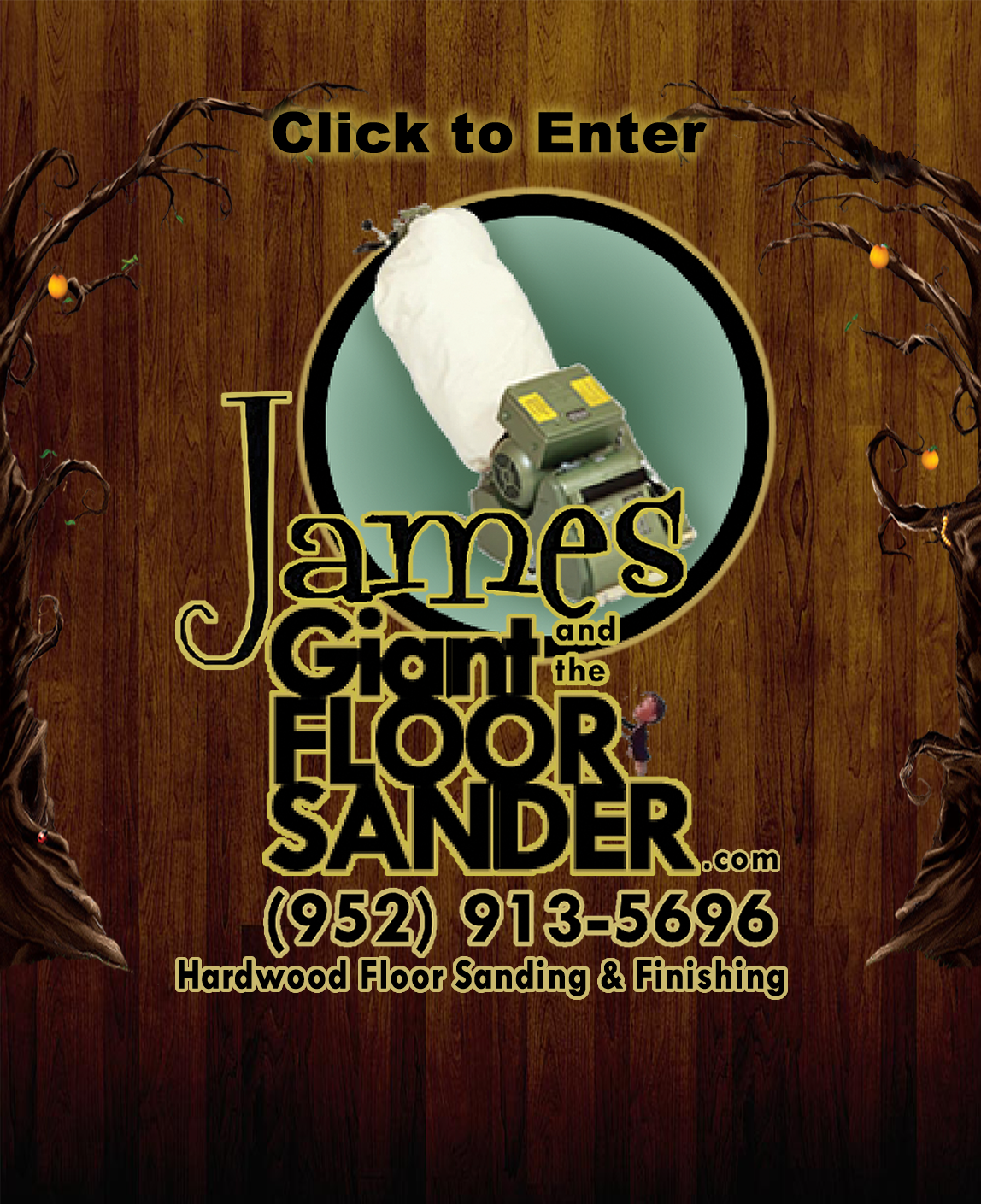James and the Giant Floor Sander Co. harwood floor sanding plus epoxy flooring services